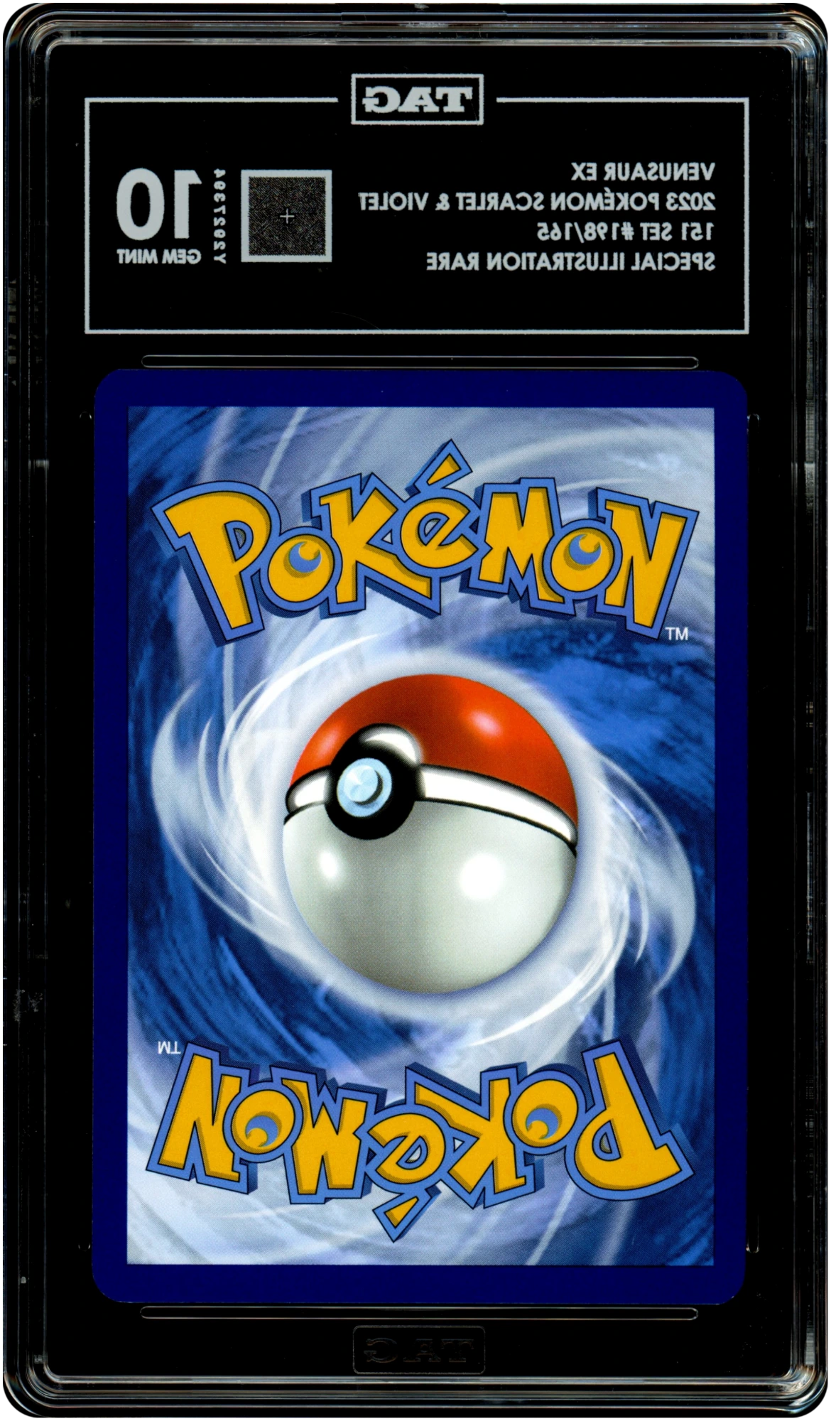 Venusaur ex - Pokemon Scarlet & Violet 151 #198 TAG 10