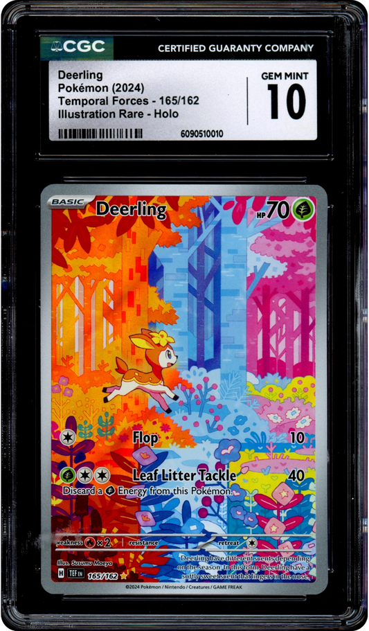 Deerling - Pokemon Temporal Forces #165 CGC 10