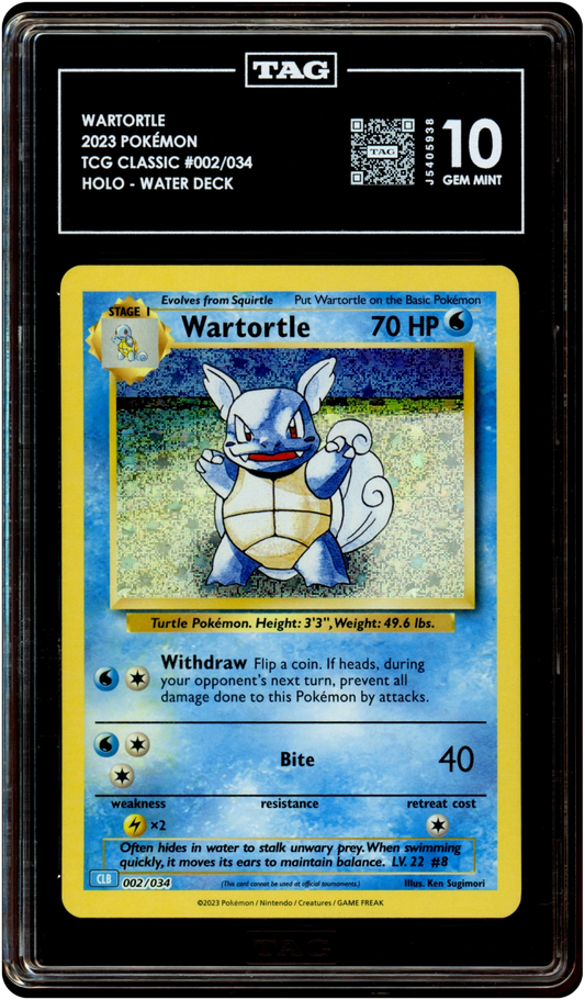 Wartortle - Pokemon TCG Classic: Blastoise Deck #2 TAG 10