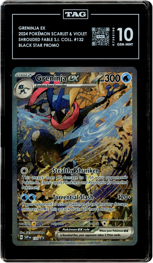 Greninja Ex - Pokemon Scarlet & Violet Promos #132 TAG 10