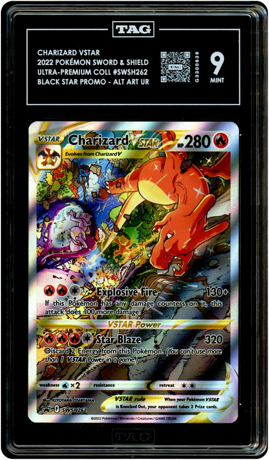 Charizard VStar - Pokemon Sword & Shield Promos #SWSH262 TAG 9
