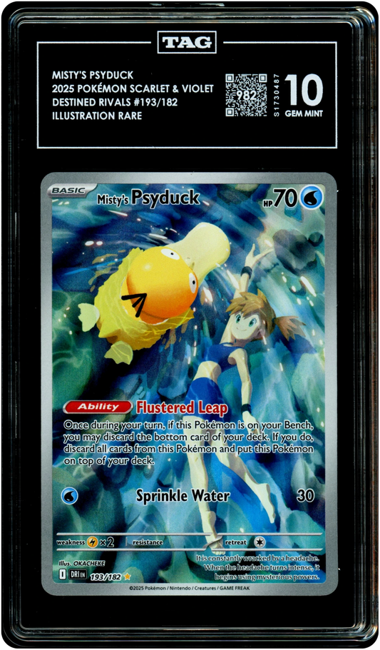 Misty's Psyduck - Pokemon Destined Rivals #193 TAG 10