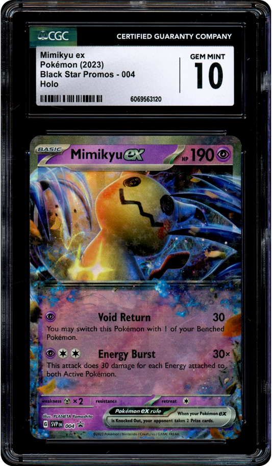 Mimikyu ex - Pokemon Scarlet & Violet Promos #4 CGC 10
