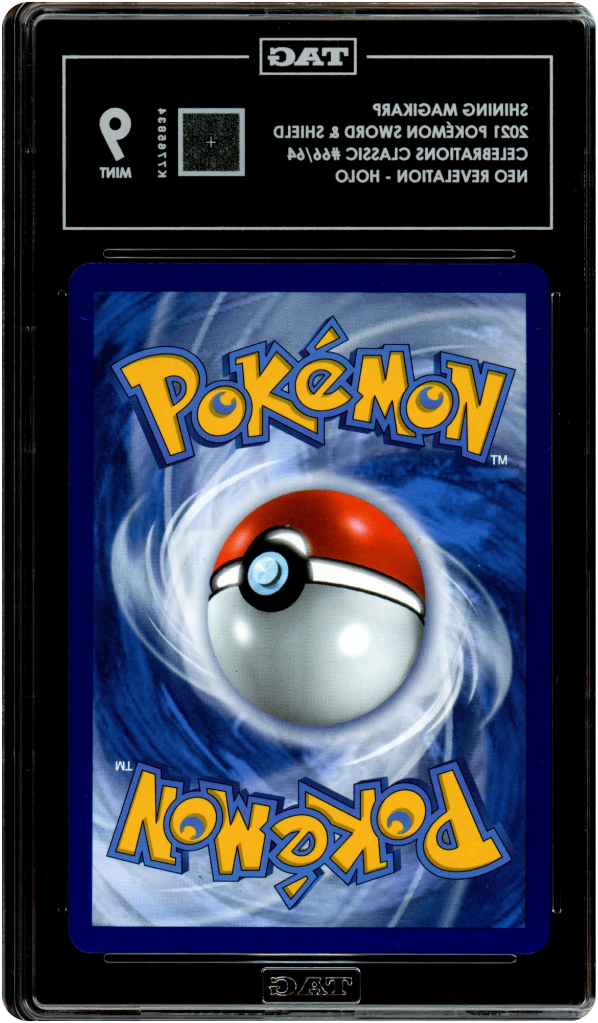 Shining Magikarp - Pokemon Celebrations #66 TAG 9 — back