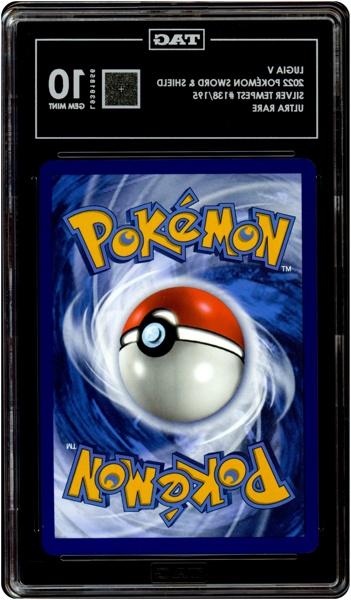 Lugia V - Pokemon Silver Tempest #138 TAG 10