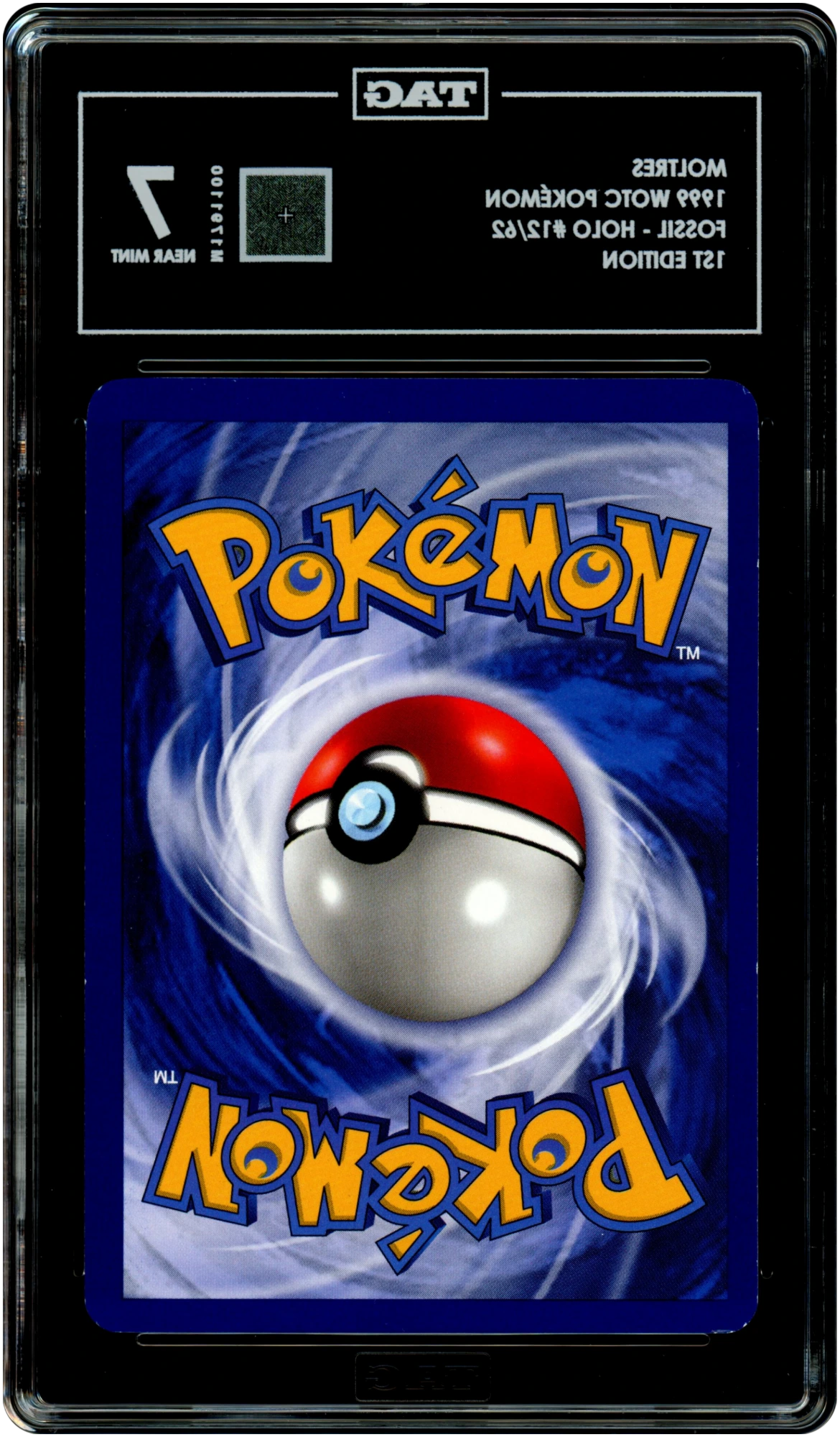 Moltres [1st Edition] - Pokemon Fossil #12 TAG 7