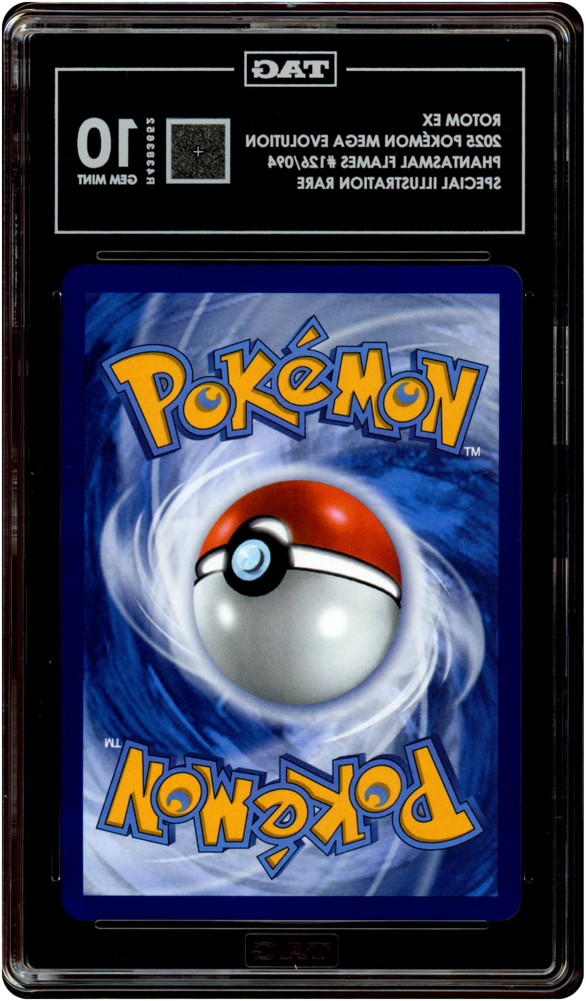 Rotom ex - Pokemon Phantasmal Flames #126 TAG 10