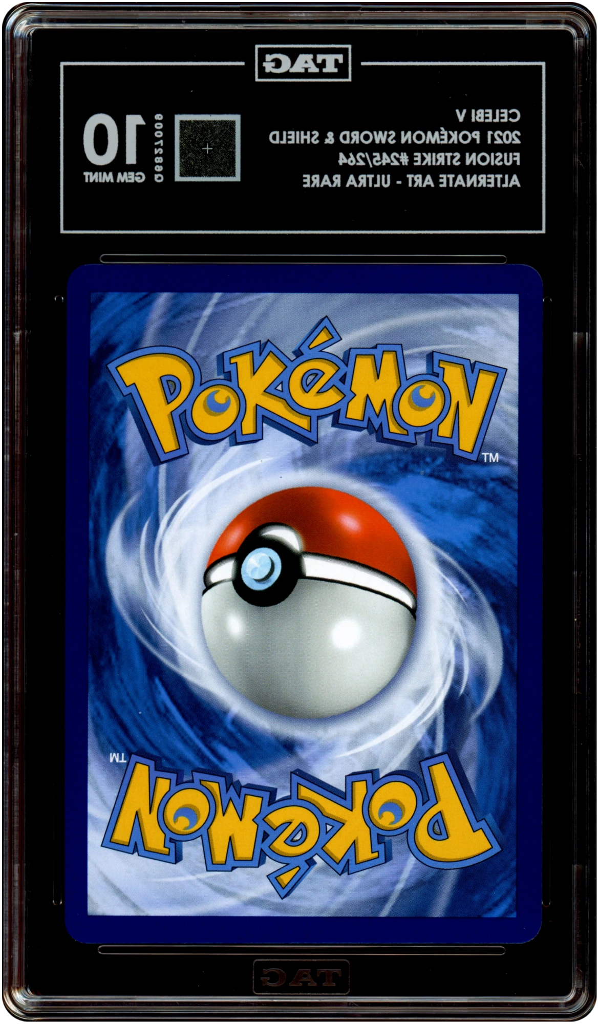 Celebi V - Pokemon Fusion Strike #245 TAG 10