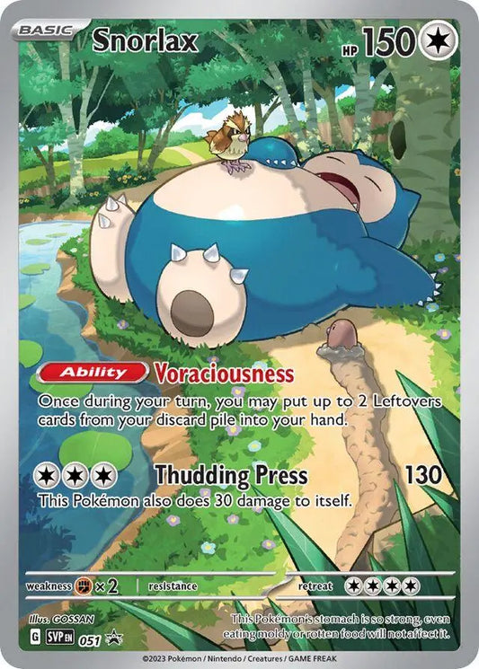 Snorlax - Pokemon Scarlet & Violet Promos #51 NM