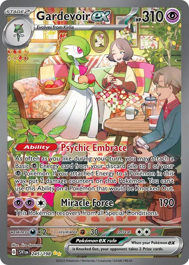 Gardevoir ex - Pokemon Scarlet & Violet #245 NM