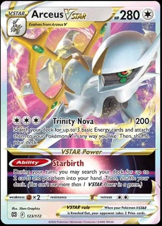 Arceus VSTAR [Premium Collection] - Pokemon Brilliant Stars #123 NM