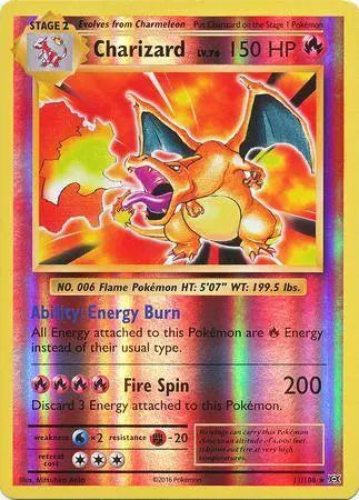 Charizard [Reverse Holo] - Pokemon Evolutions #11 NM
