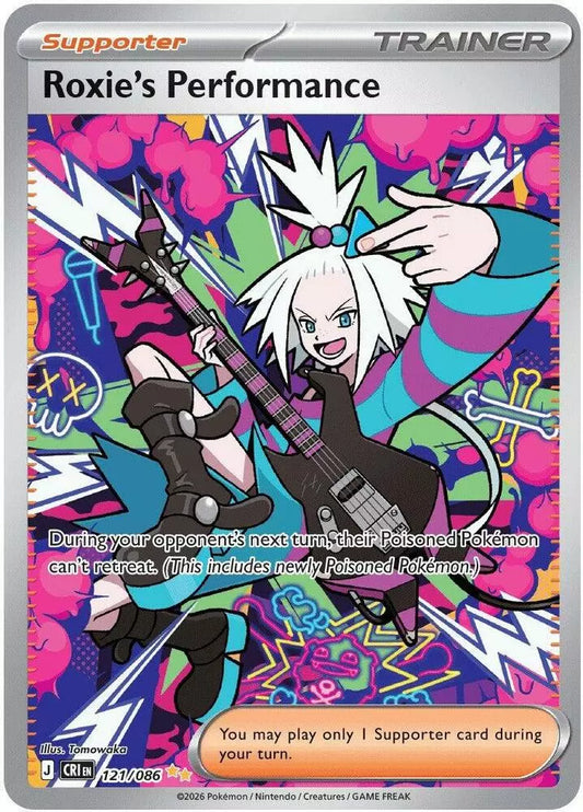 Roxie's Performance - Pokemon Chaos Rising #121 NM