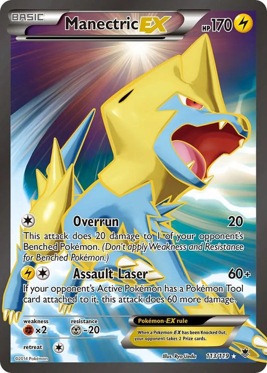 Manectric EX - Pokemon Phantom Forces #113 MP