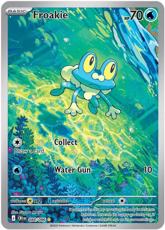 Froakie - Pokemon Chaos Rising #88 NM