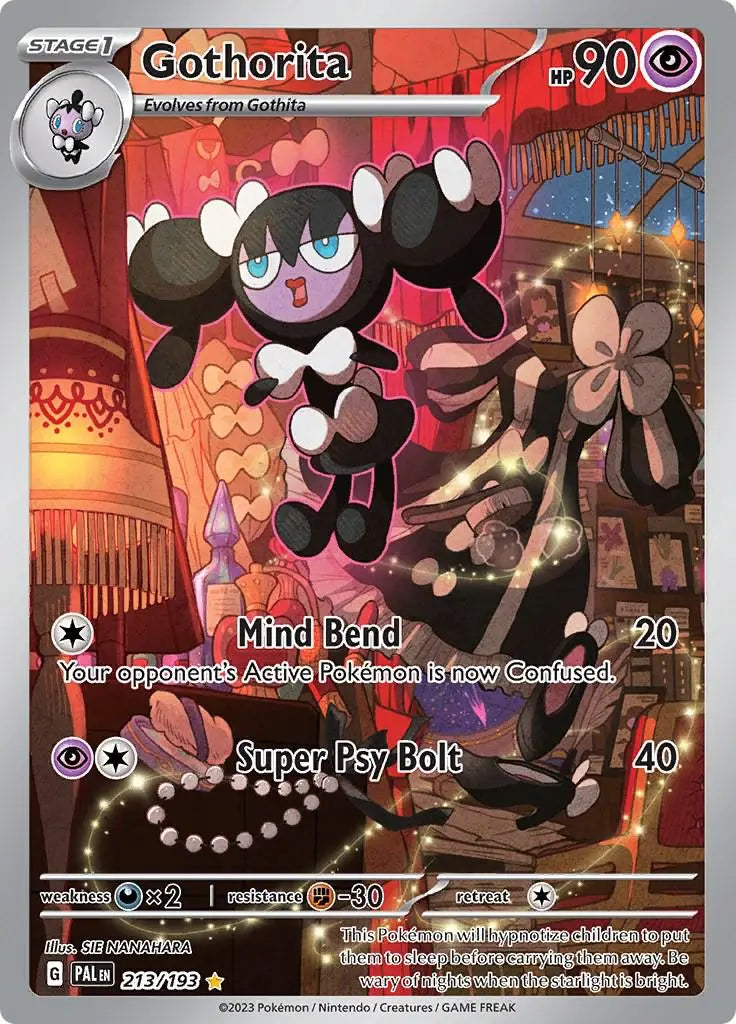 Gothorita - Pokemon Paldea Evolved #213 NM